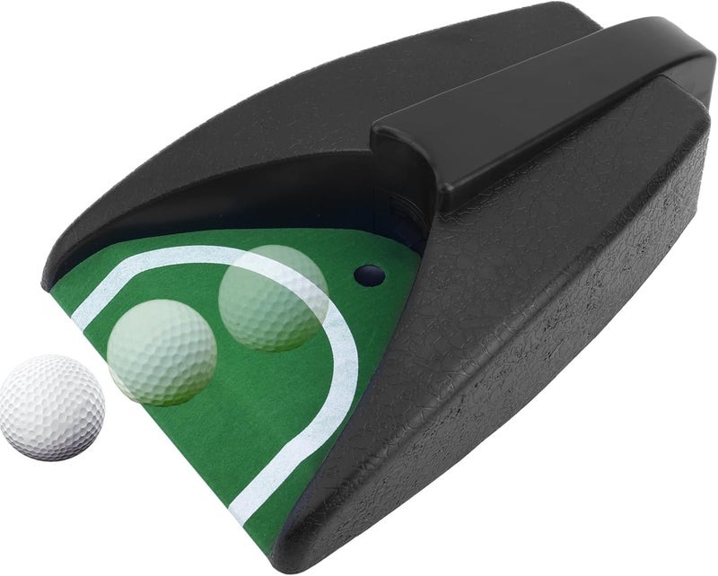 BTFO Golf Ball Return Putting Unit, Automatic Golf Ball Returner Putting Return Machine Battery-Powered (Not Included) for Indoor Outdoor Home Office Yard Practice - Image 1